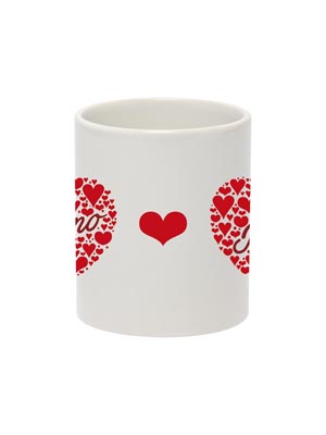 Mug ceramica Cuore Milano (art. 1082L03D002)