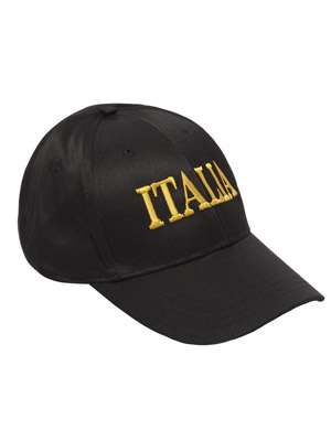 Cappellino Nero Cotone Italia (art. 1116CNL26D001)