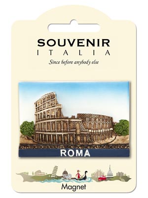 Magnete resina Colosseo Roma (art. 1134L24D00301)