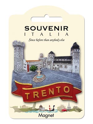 Magnete resina Trento Piazza  (art. 1134L24D01801)
