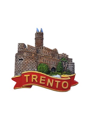 Magnete resina Trento Castello  (art. 1134L24D01802)