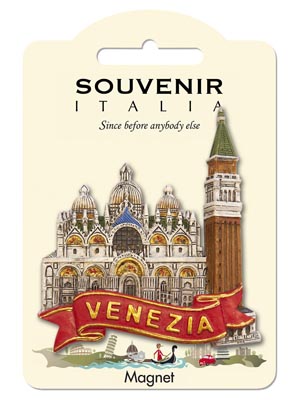 Magnete resina Venezia San Marco Ribbon (art. 1134L24D04705)