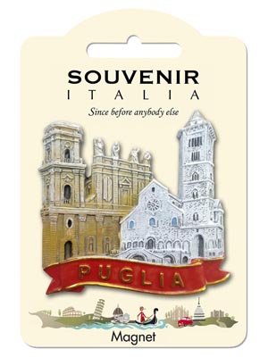 Magnete resina Mix Monumenti Puglia (art. 1134L24D05801)