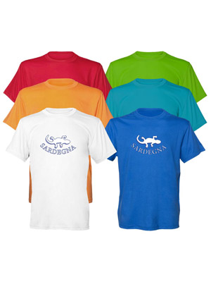 T-shirt bimbo Cotone Geko Sardegna   (art. 152CL15D012)