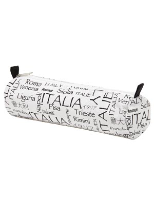 Borsa pencil case round Parlato Italy (art. 2017BPL01D001)