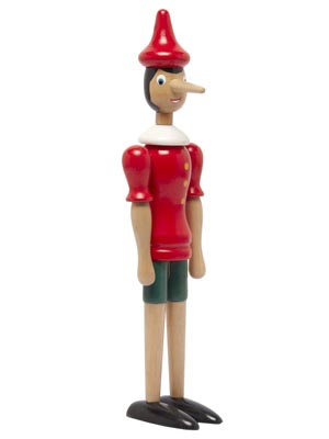 Pinocchio legno cm. 40 (art. PIND00104)